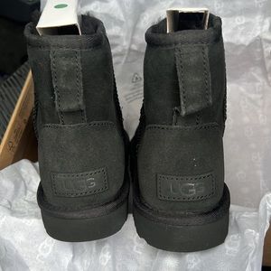 Women’s black classic mini Uggs